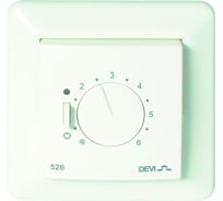 Терморегулятор DEVIreg D-528 ELKO с датчиком пола, 10А DEVI 140F1043