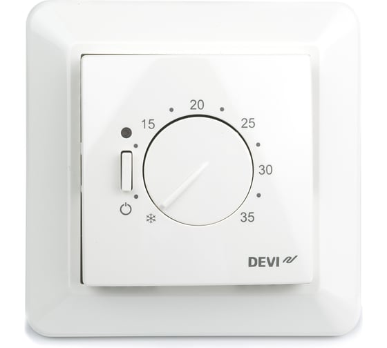 Терморегулятор DEVIreg D-532 ELKO с датчиком пола и воздуха, 15А DEVI 140F1037
