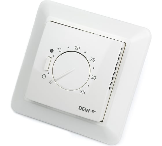 Терморегулятор DEVIreg D-532 ELKO с датчиком пола и воздуха, 15А DEVI 140F1037