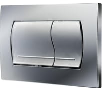 Панель смыва для инсталляции Active 52B хром матовая Roca 8901150B2 78901150B2