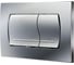 Панель смыва для инсталляции Active 52B хром матовая Roca 8901150B2 78901150B2 1