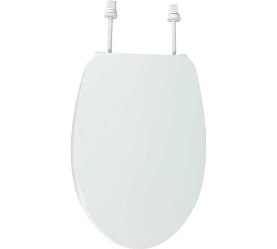 Сиденье для унитаза VIRPLAST пластиковое с креплениями 20985558