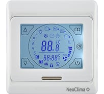 Терморегулятор встраиваемый цифровой сенсорный NCTR-33ESP Neoclima 38628