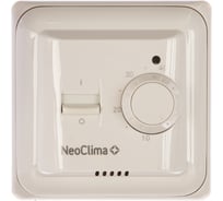 Терморегулятор встраиваемый аналоговый Neoclima NCTR-10AM 38621