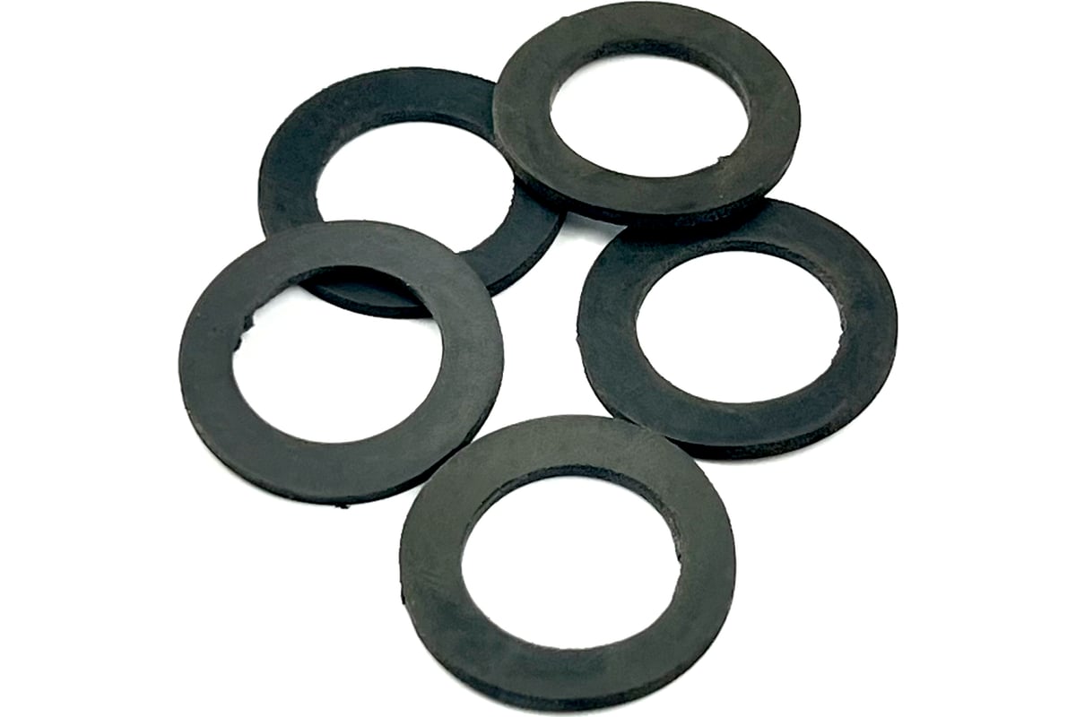 Набор резиновых прокладок Профитт 1\",19х30 мм, 5 шт. 4827684 - выгодная ...