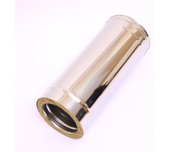 Сэндвич FERRUM 0.25 м, сталь 430, 0.5 мм, оцинкованная сталь, ф100x200 f3817