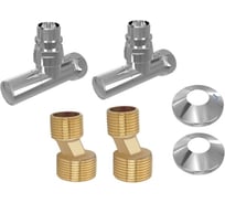 Комплект для подключения полотенцесушителя Aquatek aq 1020ch 00000133228