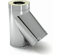 Сэндвич тройник FERRUM 135 градусов, 430, 0,5 мм нерж ф150x210 f4308