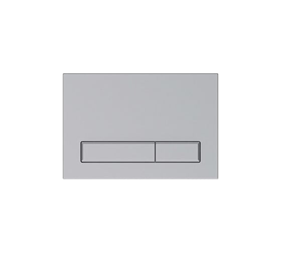 Клавиша смыва ELSEN E08, с прямоугольными кнопками, для унитаза, 220x13x150, цвет-сатин E08.satine 1