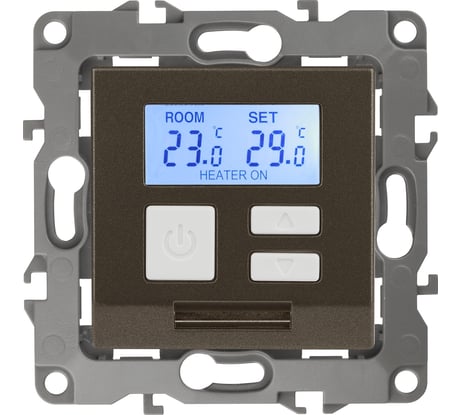 Терморегулятор универсальный 230В, Imax16А, IP20, бронза ЭРА 12-4111-13 Б0031278