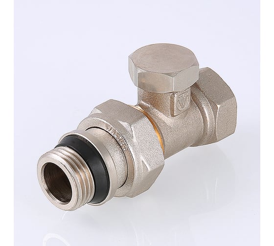 Прямой настроечный клапан VALTEC 1/2 с дополнительным уплотнением VT.020.NR.04