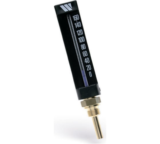 Термометр Watts спиртовой прямой MTG160 1/2", 160*С, 160мм 4912161116021WA 10006431 1