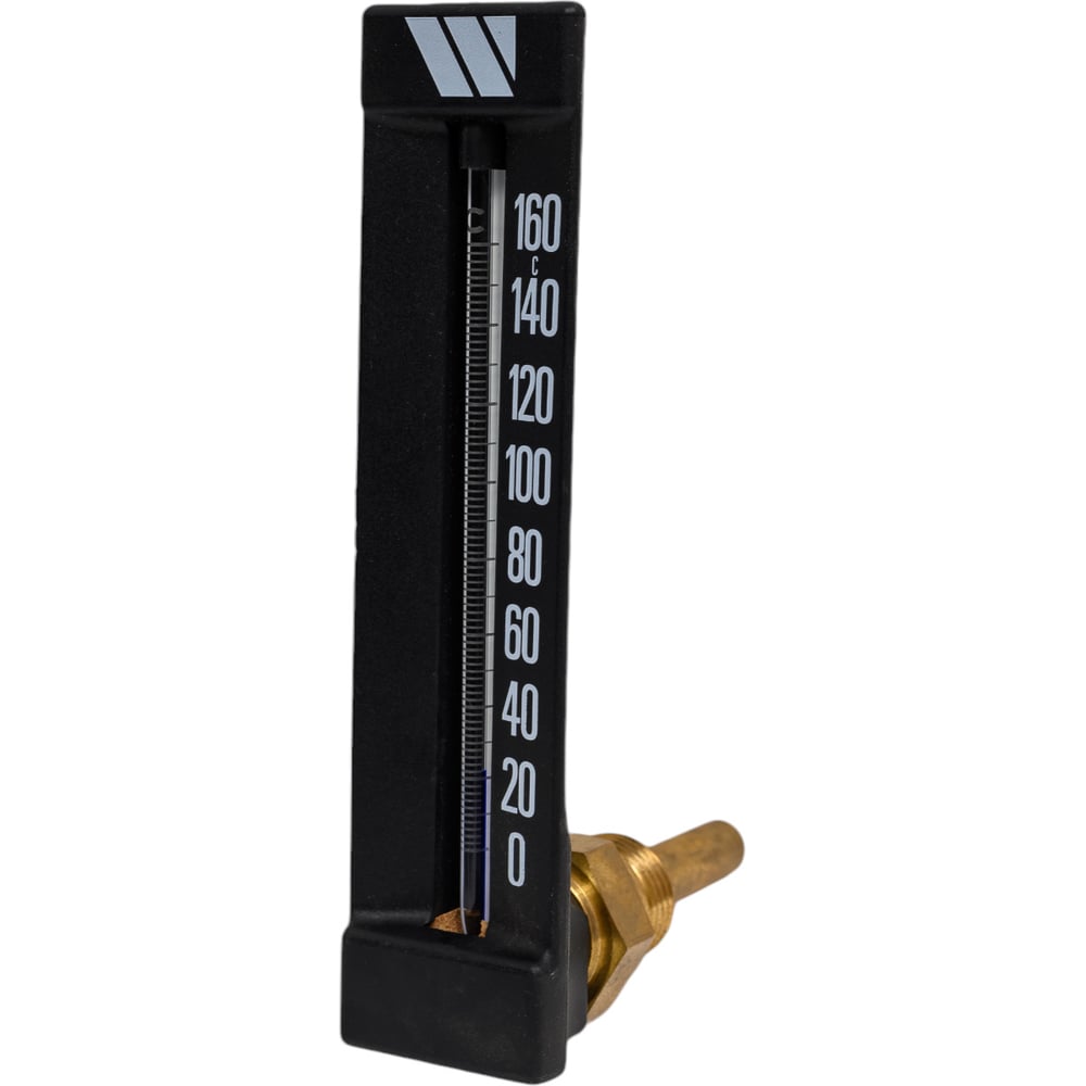 Термометр Watts MTW50 спиртовой угловой 1/2", 160*С, 50мм ...