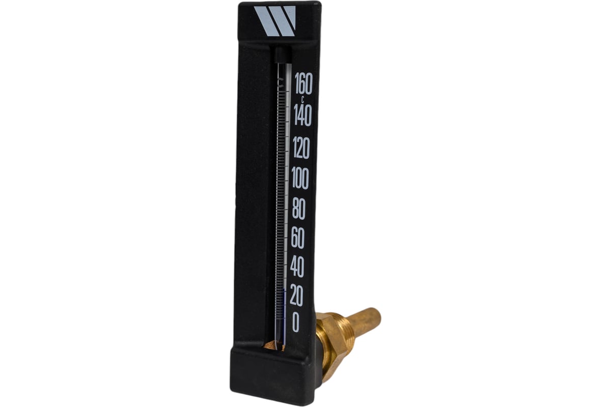 Термометр Watts MTW50 спиртовой угловой 1/2", 160*С, 50мм ...