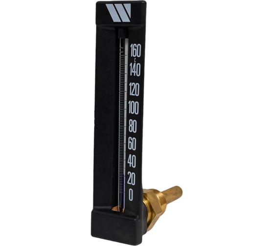 Термометр Watts MTW50 спиртовой угловой 1/2", 160*С, 50мм 4922161105021WA 10006432
