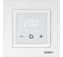 Терморегулятор ДЕВИ classy c wi-fi, с датчиком пола, белый, 16а 140F1064R