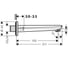 Излив для ванны HANSGROHE Novus 71320000 00000057798 2