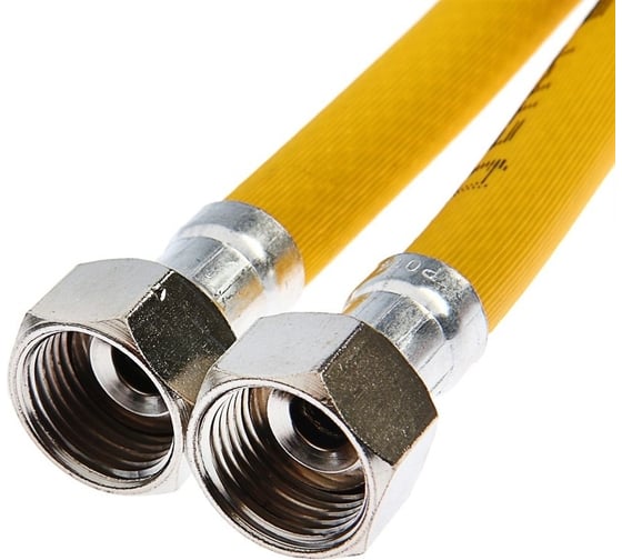 Гибкая подводка для газа РемоКолор ПВХ, г/г 1/2" 150см 67-0-952
