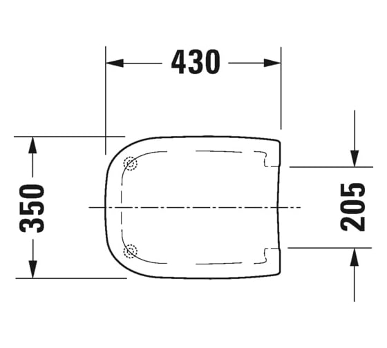 Сиденье для унитаза c крышкой Duravit D-Code 0067310000 00000003864