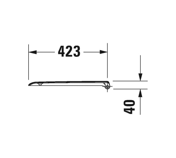 Сиденье для унитаза c крышкой Duravit D-Code SoftClose 0067390000 00000003865