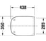 Сиденье для унитаза c крышкой Duravit D-Code SoftClose 0067390000 00000003865 2