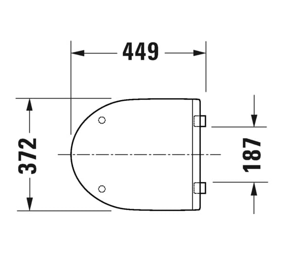 Сиденье для унитаза c крышкой Duravit Durastyle Basic Soft Close 0020790000 00000050401
