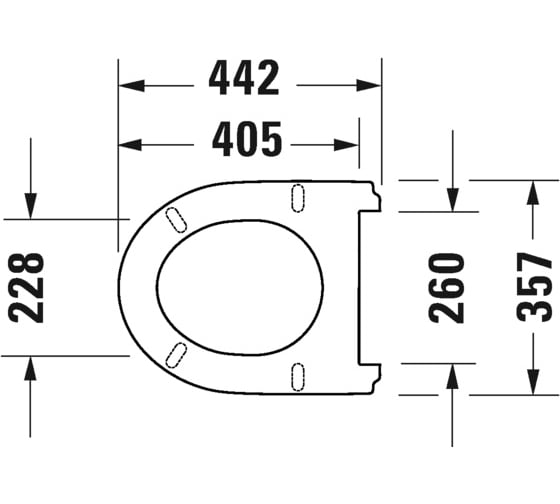 Сиденье для унитаза c крышкой Duravit Durastyle Basic Soft Close 0020790000 00000050401
