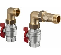 Угловой присоединительный набор Oventrop Multidis SF 1404780