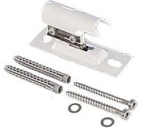 Зажимной фиксированный кронштейн Arbonia W=30 мм, цвет белый RAL 9016 ZB0251 0001