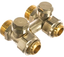 Узел Oventrop Multiflex V, запорно-присоединительный, прямой H-образный, 3/4", 3/4", 1016241