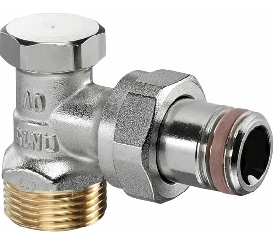 Вентиль Oventrop Combi 2, угловой, DN-15, 3/4", 1/2", Н ЕК-Н, PN 1091072 1