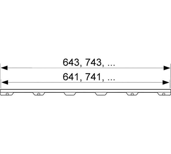 Основа для плитки TECE plate II 601572