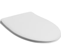 Сиденье для унитаза Simas Lft Spazio SLIM, цвет белый/хром (микролифт) 00076711
