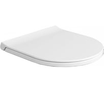 Сиденье для унитаза Simas Vignoni VI28/VI26/VI07 быстросъемное с микролифтом, цвет белый/хром 00076709