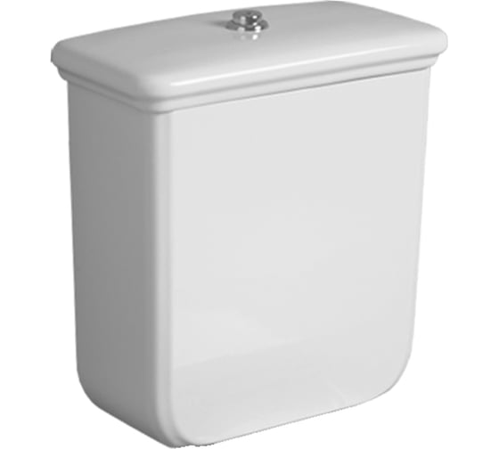 Бачок для унитаза моноблока Simas Lante 42x20.5 см, с боковым отверстием для ручки механизма D24, цвет белый А8010323