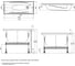 Каркас к ванне Damixa Willow 170x70 см WILL-170-070W-R 3