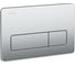 Панель смыва Laufen AW2 INOX 8.9566.2.000.000.1, 00000027245 1