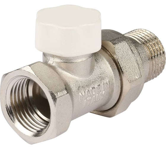 Запорно-балансировочный прямой клапан STOUT 1/2 SVL 1176 000015 RG008S6N6PNE7S