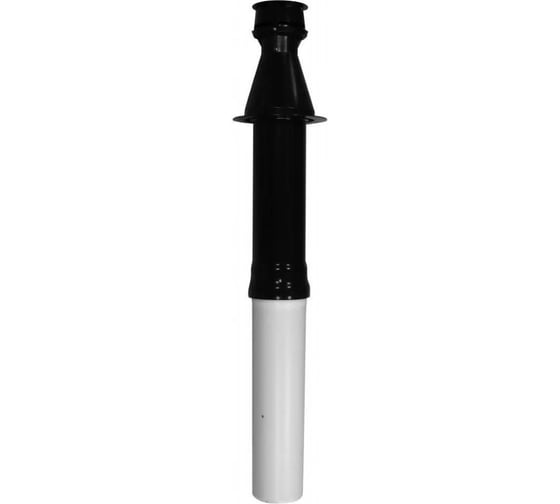 Вертикальный наконечник для коаксиальных трубы Baxi диам.80/125 мм, общая длина 1155 мм, длина наконечника 262 мм- антиоблединительное исполнение KUG7 KUG71413591- 1