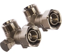 Узел нижнего подключения для однотрубной системы STOUT угловой 3/4 SVH 0003 000020 RG008Q0F4QC2QK