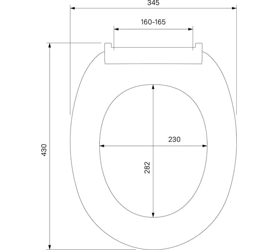 Сиденье для унитаза IDDIS ID 01 046.1 белое