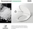 Сиденье из полипропилена IDDIS микролифт (soft-close), 004 004PPS3i31 5
