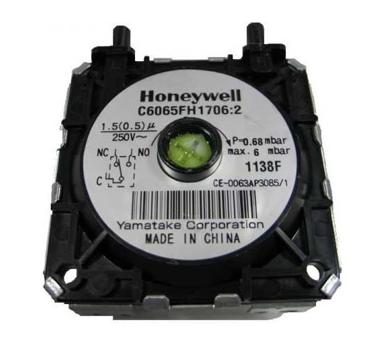 Пневмореле Baxi для MAIN и ECO3, C6065FH1706, 2-0.68 мбар 628610