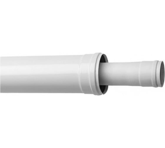 Коаксиальное удлинение Baxi полипропиленовое, диаметр 110/160 мм, длина 500 мм, HT KUG71413371-
