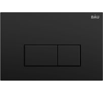 Кнопка смыва Bauedge BAU Hotel для инсталляции, черный матовый Q00008