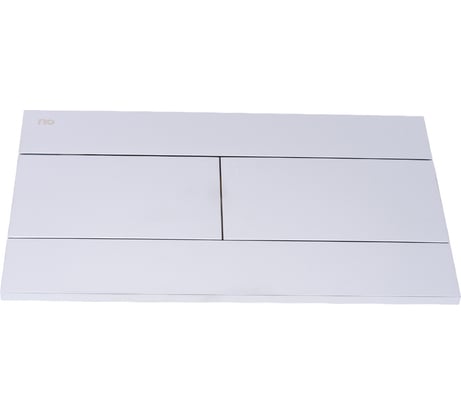 Кнопка смыва OLI SLIM механическая двухрежимная, хром матовый 659046