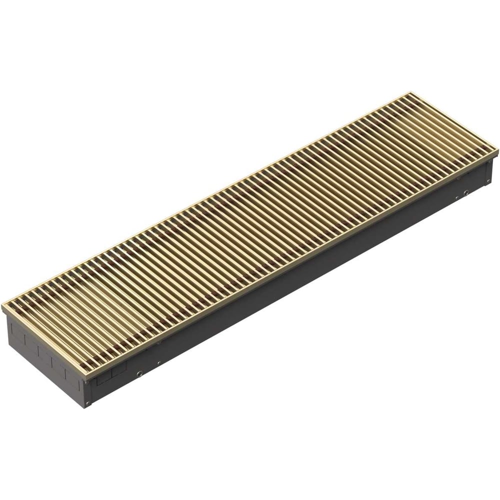 Рулонная решетка для внутрипольного конвектора TECHNO золото ppa 250 .