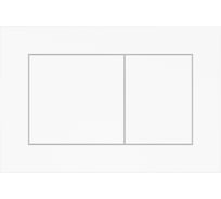 Клавиша смыва Teymi Aina двойной смыв, белый матовый T70020WM ЦБ-00268262