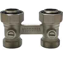 Узел прямой конусный Victoria с шаровыми кранами 3/4 60-301