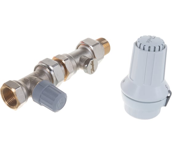 Комплект для радиаторов Danfoss RTR-FN/RTR-C/RLV-S, Ду 20, прямой 013G7188 062598 1